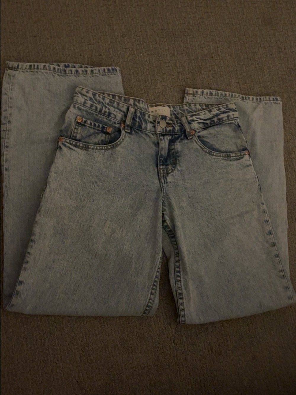 Classic Low Rise Light Wash Women’s Jeans MOTEL PARALELLE JEANS